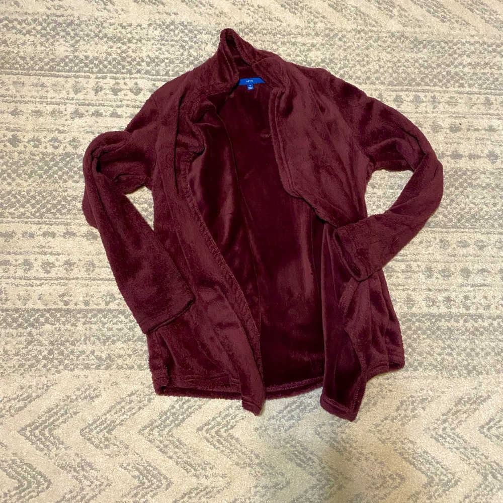 Sherpa Open Front Sweater - image 1